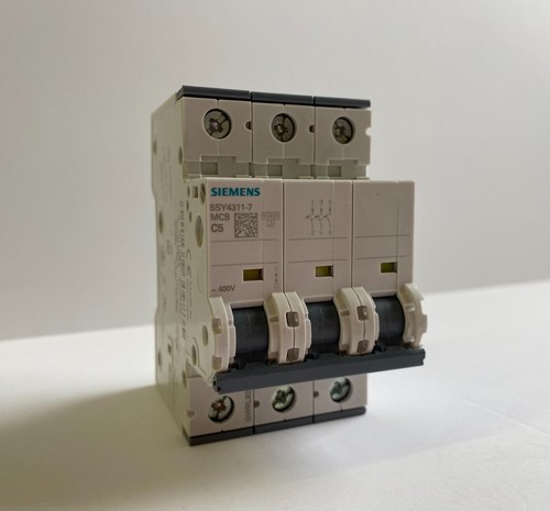 Siemens 5SY4311-7 Miniature Circuit Breaker 3 Pole 400 V - Picture 6 of 6