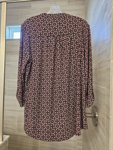 Dressbarn - Tunika Gr. XL - geometrisches Muster - NEU - Bild 2 von 2