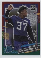 2023 Donruss Rated Rookie Optic Preview Red & Green Prizm DeWayne McBride 0c4