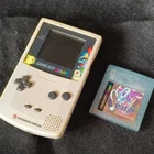 Nintendo Gameboy Color Pokemon Center Limited Edition silver console set-h0805-