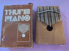 Oscar Schmidt Thumb Piano 17 Tones Trouble G In Box