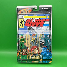 Product Image: 2005 G.I.Joe Scarlett V4 Cobra Commander V23 Breaker V3 Comic Pack Figure Sealed