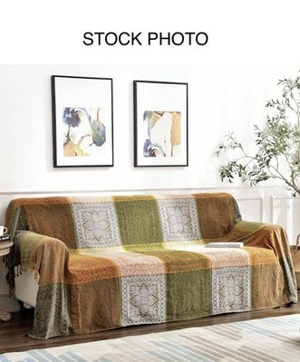 NEW IN PACKAGE Edcooy Bohemian Blanket Throw 80'' x 102'' Sofa Cover