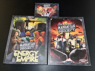 The Manhattan Project + Energy Empire + Chain Reaction Board Game