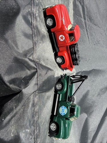 Texaco Gas And Chevy Truck Collectible models Set Of Two