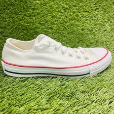 Converse Chuck Taylor All Star Low Womens Size 7 White Athletic Shoes Sneakers