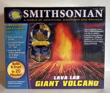 Smithsonian Giant Volcano Kit 12" Volcano with Lava Lab NIB