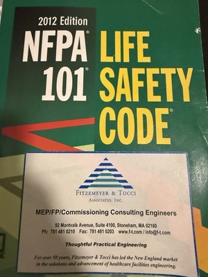 NFPA 101 Life Safety Code 2012 Edition National Fire Protection Association