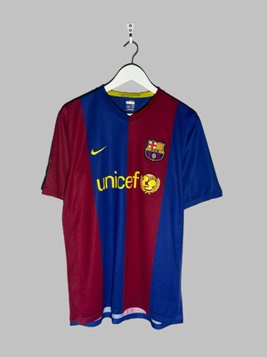 Barcelona FC Nike 2006/07 Home Football Shirt Soccer Jersey | eBay