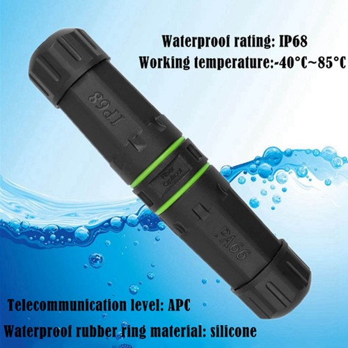 P68 LC Dual Core Fiber Optical Coupler Extend Fiber Optic Cable Length for2230 - Afbeelding 5 van 9