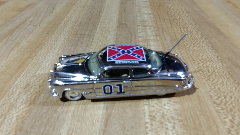 Dukes Of Hazzard General Lee Custom Chrome  '51 Hudson Hornet,1:64,new! - Image 4 of 4