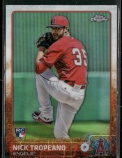 2015 Topps Chrome #22 Nick Tropeano Refractor