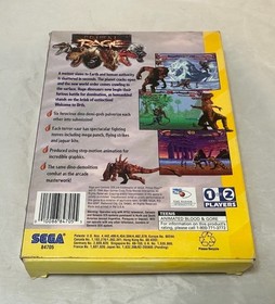 Primal Rage Sega Genesis 32X CIB Complete Manual & Box | Rare