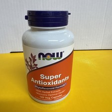 NOW Super Antioxidants - 120 Veg Caps, with Herbal Extracts for Immune Support