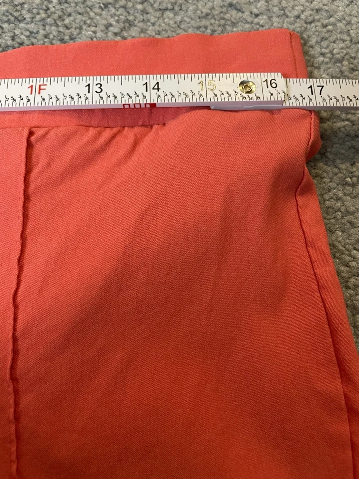 Pantalones Cortos Ashley Stewart Años 90 Para Mujer’s 18 Naranja Pull On City Athleisure Hechos en EE. UU. Foto 4 de 4