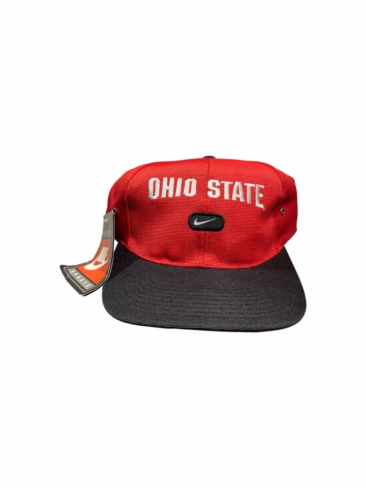 Gorra ajustable vintage Nike Ohio Stage Buckeyes - nueva con etiquetas - nueva con etiquetas de colección Foto 3 de 4