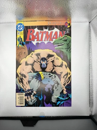 1993 DC #497 BATMAN KNIGHTFALL THE BREAKING OF THE BATMAN COMIC BOOK Vintage
