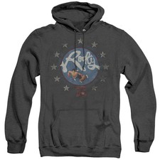 Rocky Bloodiest Bicentennial Mens Heather Hoodie Black Officially Licensed