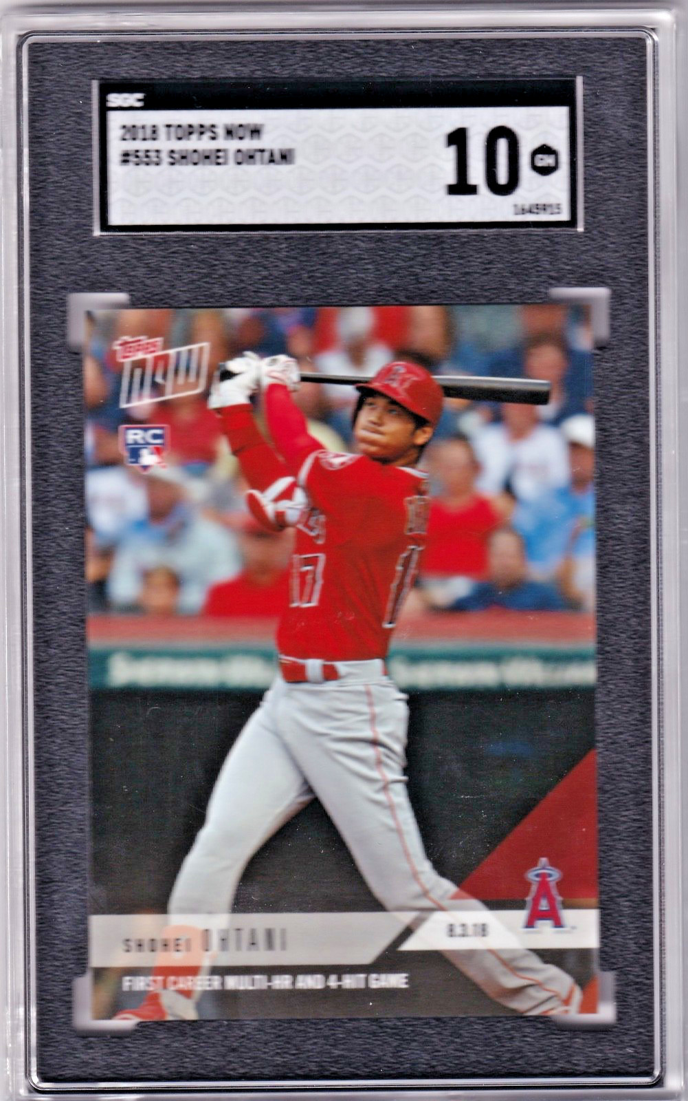 【レッドパラレル】トレイ・ターナー topps now ファーストナンバー HR Shohei Ohtani 2018 Topps Now #553 Base (Print Run: 2,957) Price