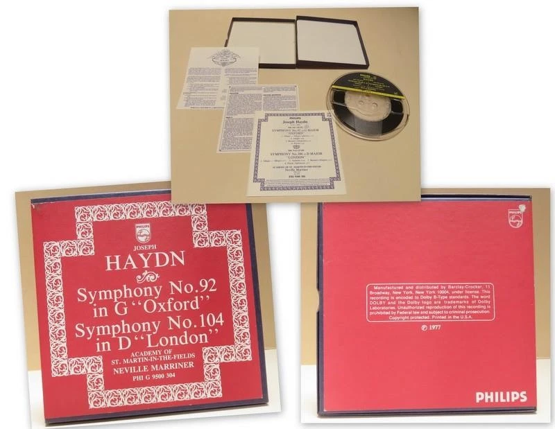 Barclay Crocker Philips Dolby 7.5 ips 4-Track Reel to Reel Tape - U CHOOSE - Image 4 of 4