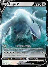Lugia V 138/195 Holo V Rare Silver Tempest Pokemon Near Mint on eBay