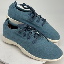 Allbirds Wool Runners Women 10 Limited Blue Merino Wool Sneakers NV1 Sustainable