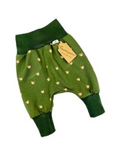 Pumphose Gr. 56/62 Baby Neugeborenes Erstausstattung Junge Teddybär Grün Neu❣️