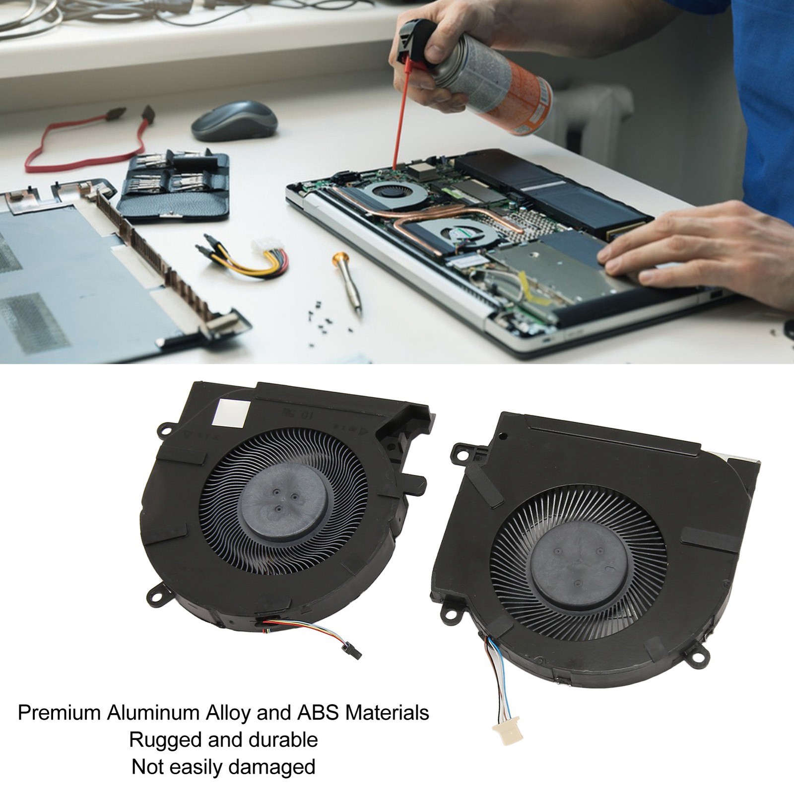 Laptop Internal Cooling Fan Replacement Notebook Internal Cooler For OMEN VIS.