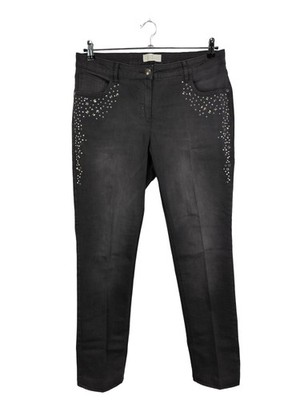 PFEFFINGER High Waist Jeans Damen Jeans Gr. DE 44 schwarz Casual-Look