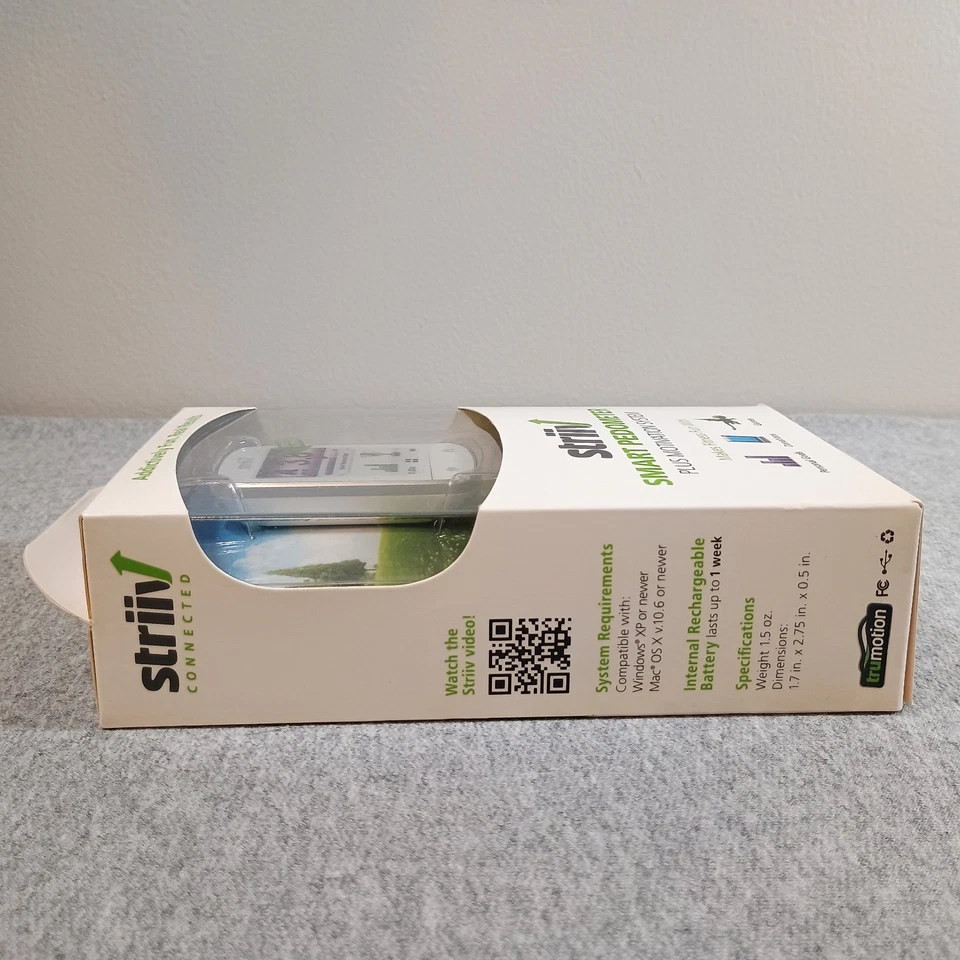 Podómetro inteligente Striiv rastreador de actividad física ACTVGM0001 sellado de fábrica Foto 4 de 4