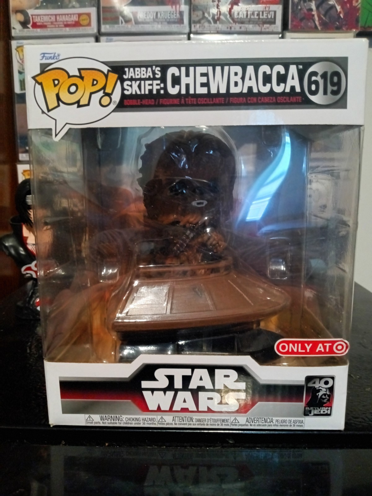 Funko Pop! Deluxe: Jabba's Skiff: Chewbacca #619 Target Excl