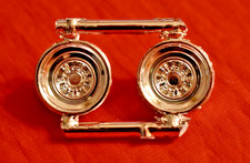 Amt 1957 Chevy Bel Air Pepper Shaker Rear Chrome Revese Wheels 125 Amt 1957 Chevy Bel Air Pepper Shaker Rear Chrome Revese Wheels 125