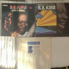 B.B. King Live & Well BluesWay Records Vinyl LP Blues Gold Colored Vinyl 12"