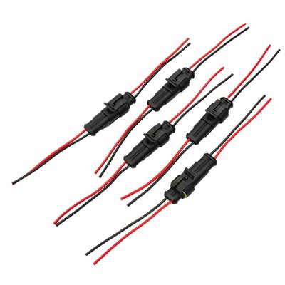 10 Sätze Ampere/Tyco Kabelverbindungsstecker 12V Ersatz Mit Drahtkabel