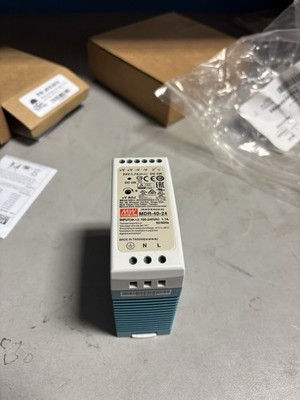 NEW NO BOX Mean Well MDR-40-24 Single Output Industrial Power Supply 40W 24V