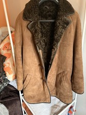 Vintage Sheepskin Coat avalon Glastonbury Basket Shop