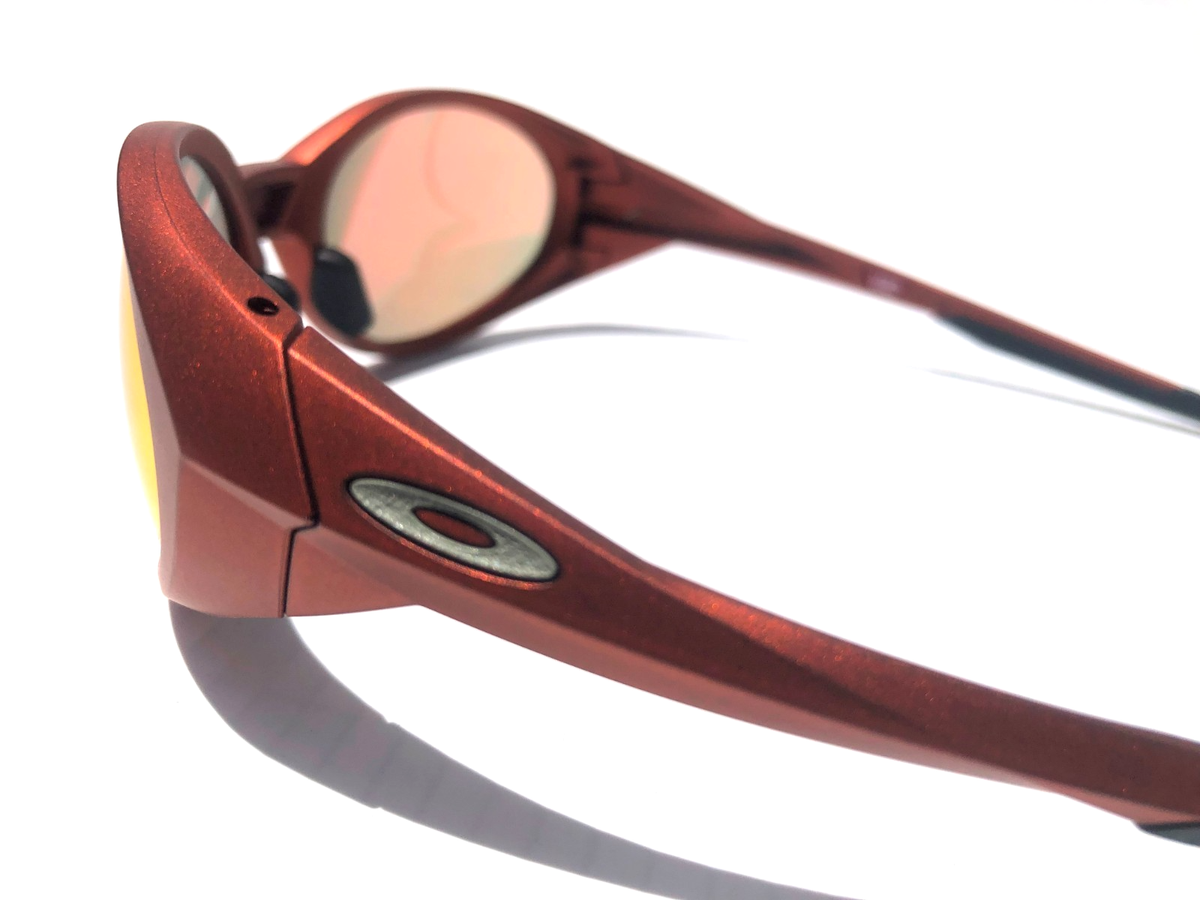 NEW Oakley EYE JACKET REDUX Fire Orange PRIZM Trial Torch Lens