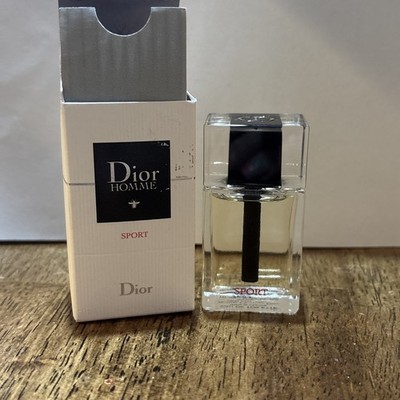 Christian DIOR Homme SPORT Eau De Toilette EDT Mini Splash Dabber 10ml .34oz NIB