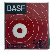 BASF LP35 Reel to Reel Tape Blank Factory Sealed 540m New Old Stock NOS Germany