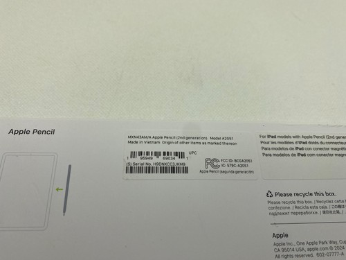 Apple Pencil 2nd Gen White MXN43AM/A - 第 3/6 張圖片