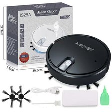Rechargeable Smart Sweeping Robot Vacuum Cleaner Automatic Floor Mop Sweeper UK