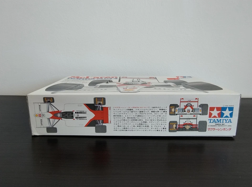 Tamiya 1/20 Mclaren Honda MP4/4 Grand Prix Collection - Immagine 2 di 4