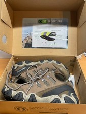OBOZ SAWTOOTH II LOW B-DRY WATERPROOF SHOES IN BOX  SIZE 10 WIDE Brindle/Blue