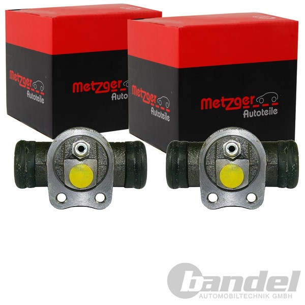 2X Metzger Radbremszylinder 15,87Mm Passend FüR Ford Escort Opel Ascona Kadett-image