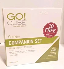 Accuquilt Go! Qube Corners Companion Set 12" #55787