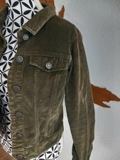 Jacke , Cordjacke, Grün/olive, Gr. M, Noisy May
