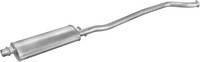 Polmo MittelschalldäMpfer SchalldäMpfer FüR Peugeot 406 8B 2.0 16V 8C 8E/F