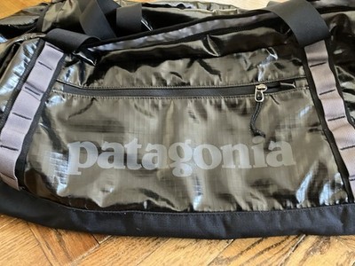 PATAGONIA Black Hole 90L Duffel Bag Black Grey rare discontinued
