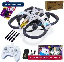 HISINGY MACH 500 Toy Drones for Kids,2 Batteries,High Efficiency Battery Charger