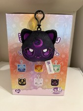 Aphmau Meemeows Plush Clip -On Dark Cat